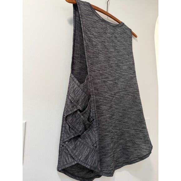 Lululemon Var-City Lattice Open Side Tank Grey Multi Sleeveless Top in Medium - Picture 3 of 3